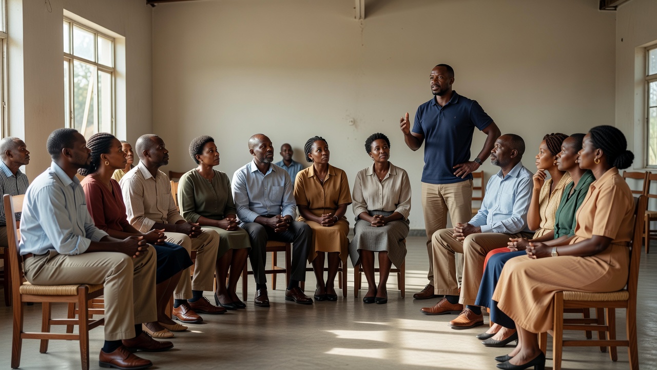 Clarity and Purpose Intensive workshop — group session indoors